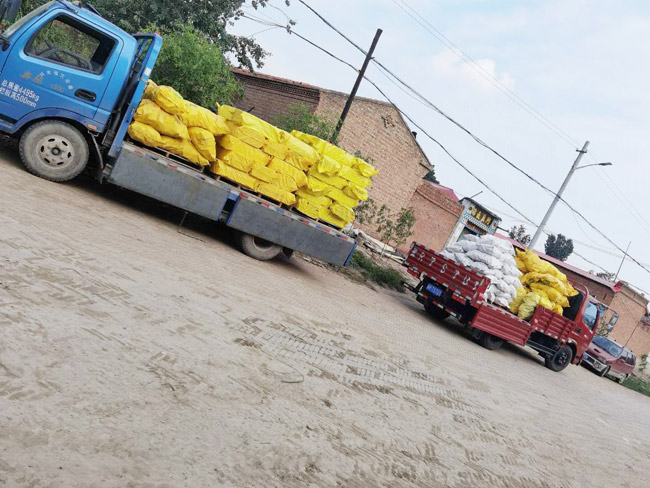 大量库存及装车